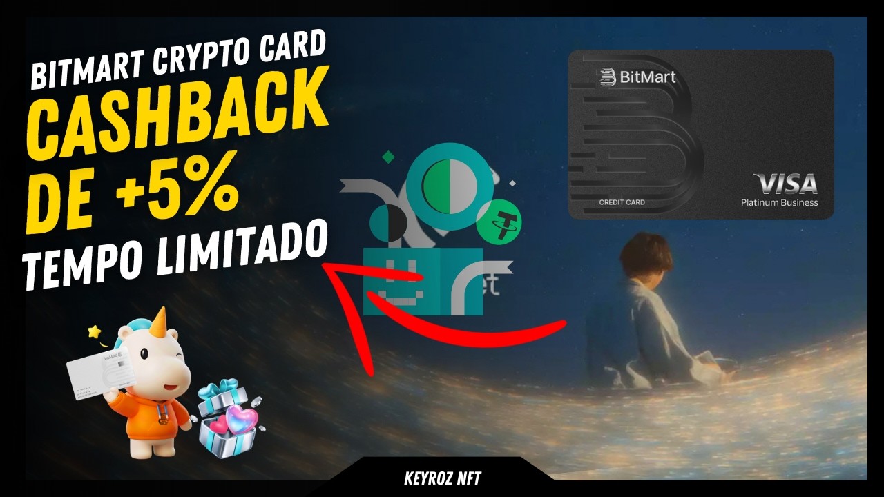 BitMart Crypto Card - 5% Cashback!!