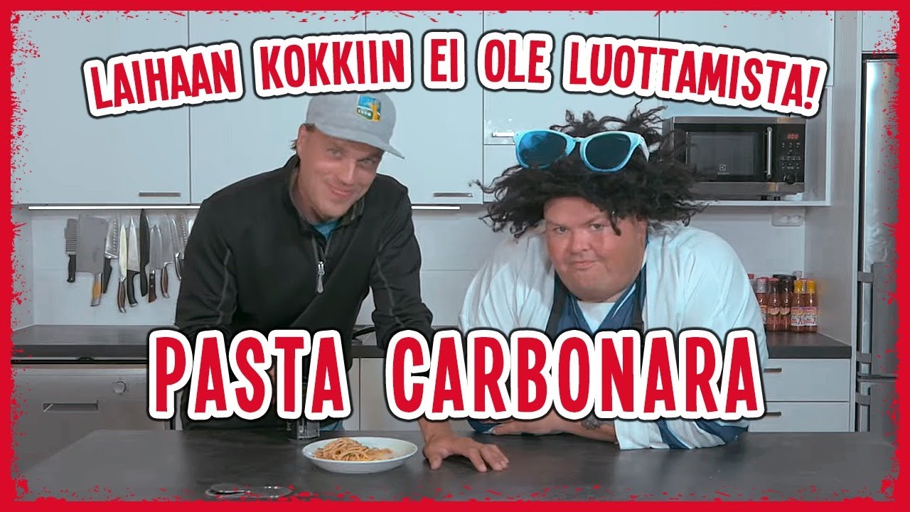 PASTA CARBONARA | LAIHAAN KOKKIIN EI OLE LUOTTAMISTA!