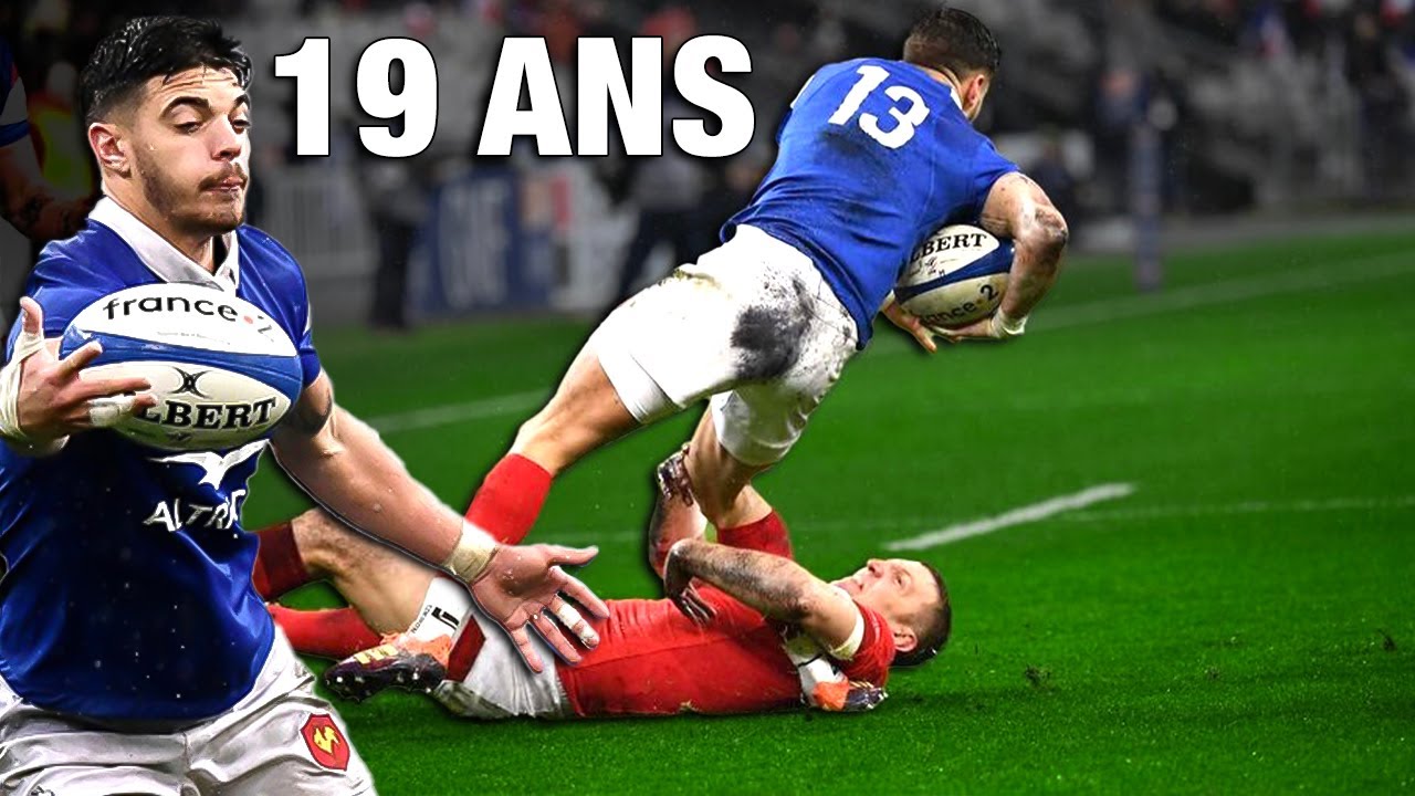 Romain Ntamack│Premier Match en Equipe de France