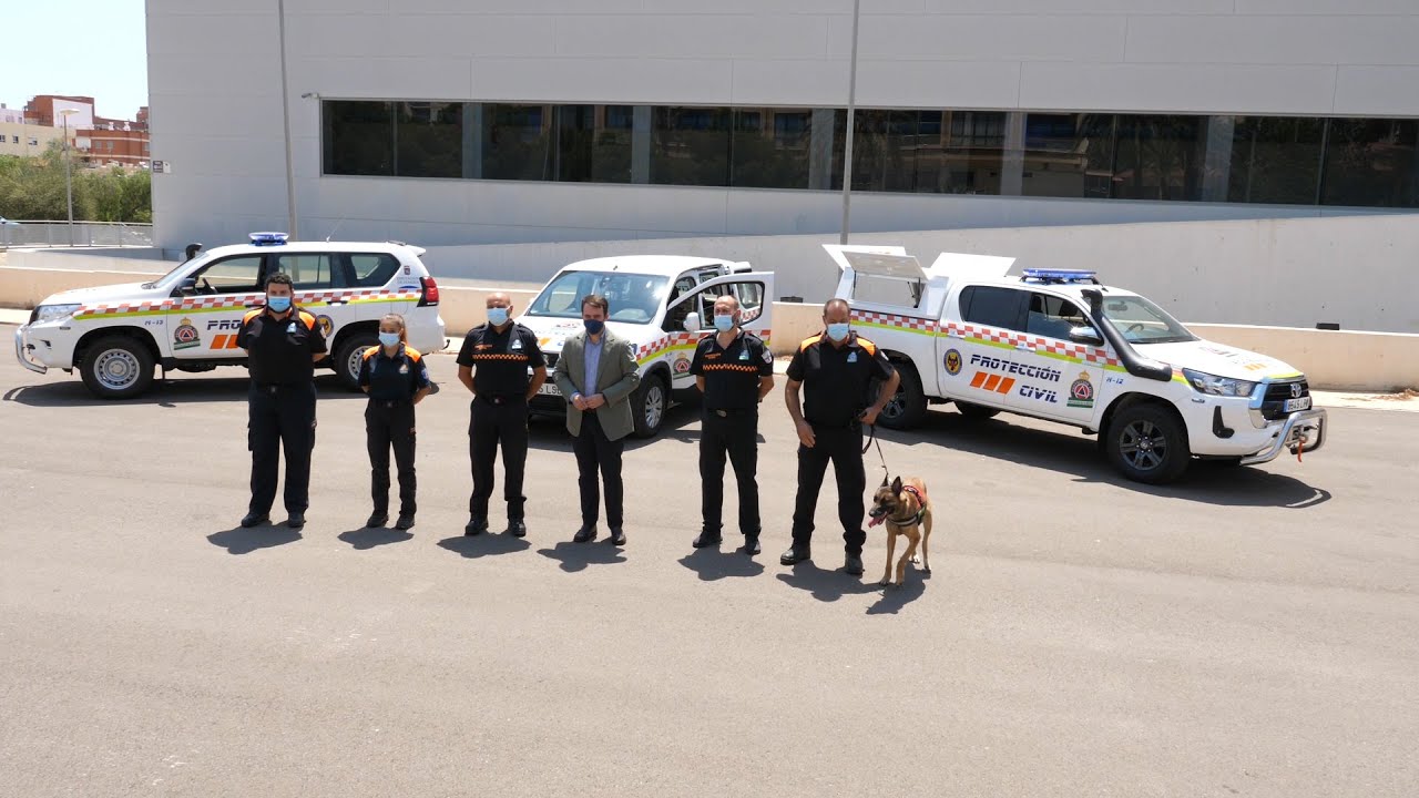 Nuevos vehículos Protección Civil