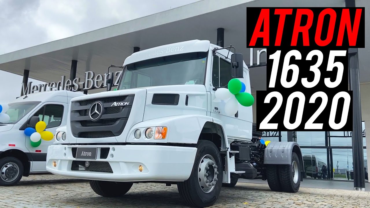 Avaliação | Novo Mercedes-Benz Atron 1635 4x2 2020 | Curiosidade Automotiva®