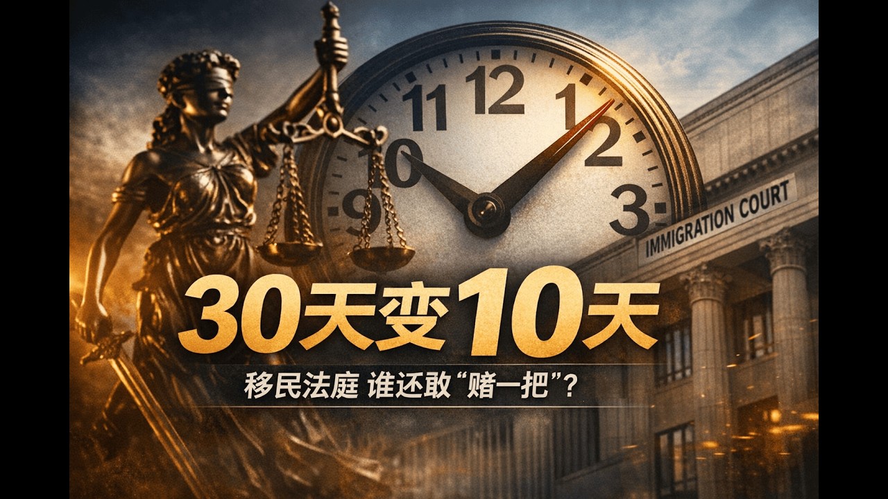 EOIR移民法庭失败，上诉到BIA？可是BIA上诉期限被压缩后，你还敢“赌一把移民法庭”吗？时间结构改写＝纠错空间消失？