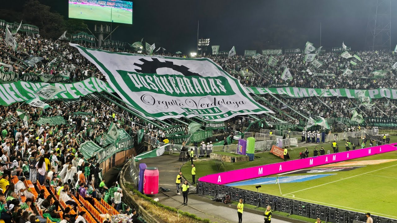 NACIONAL 4 - fortaleza 1 | FECHA 6 LIGA BETPLAY | DESDE LA TRIBUNA + GOL DEL BUFALO | 4K 