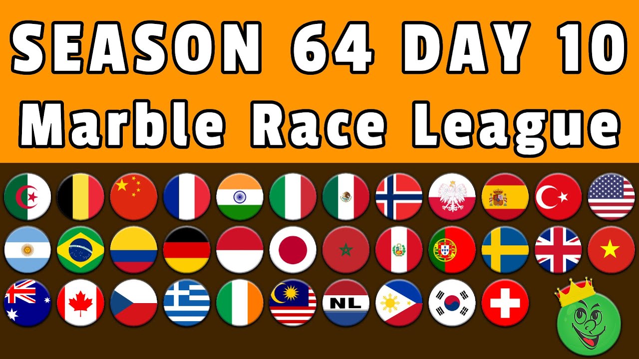 Marble Race League, сезон 64, день 10, Marble Race / Marble Race King