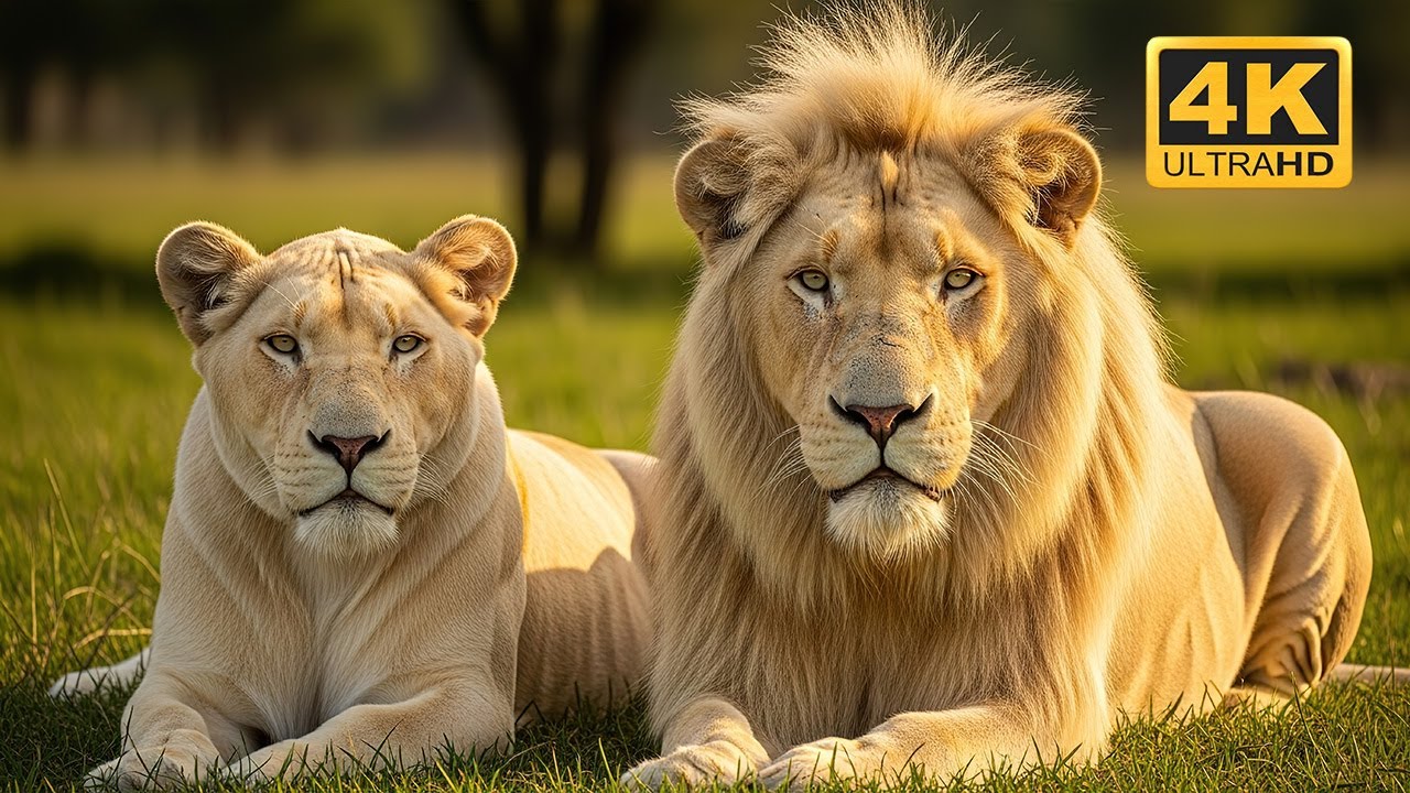 Explore Nature’s 4K Animal Kingdom 🌍 Tranquil Wildlife and Calming Music