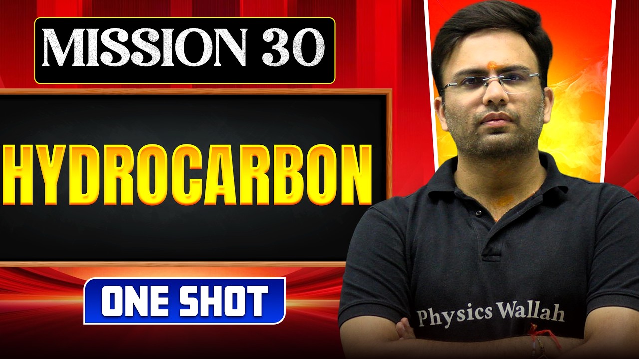 HYDROCARBON in ONE SHOT || All Concepts, Tricks & PYQ || NEET 2026