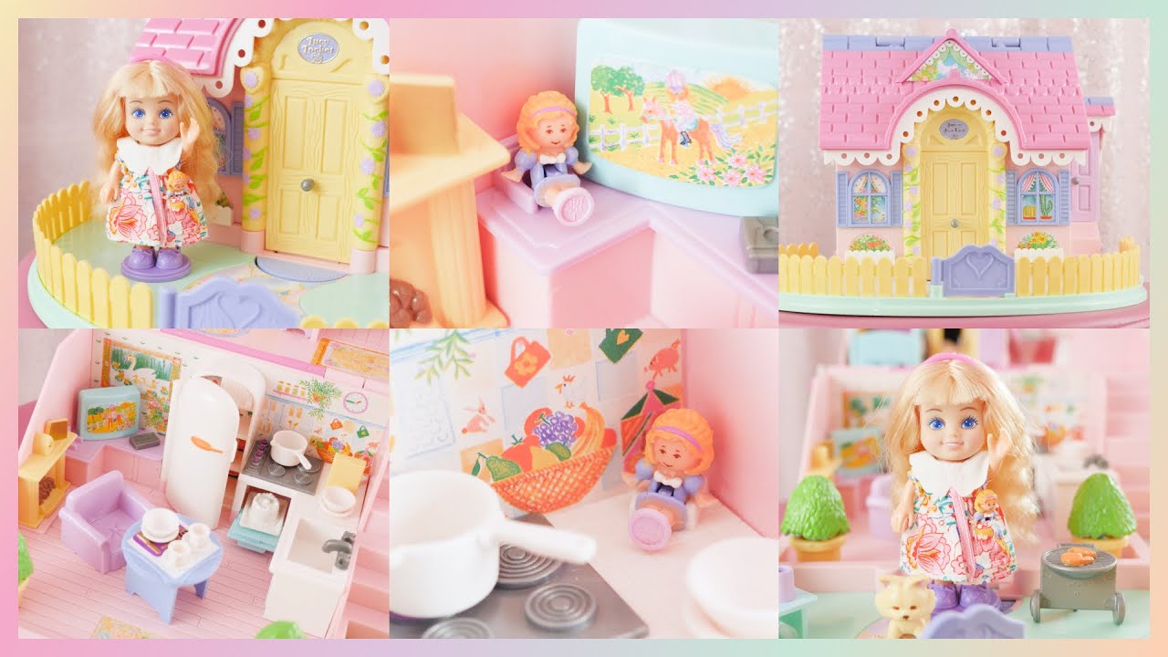✨SHOWCASE✨ Vintage Polly Pocket: Lucy Locket Dream Cottage (1994)