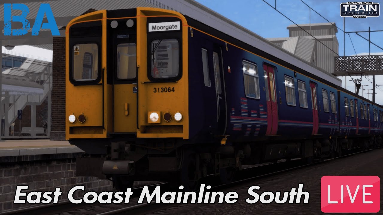 Train Simulator LIVE - ECML South Hertford Loop (23/05/23)