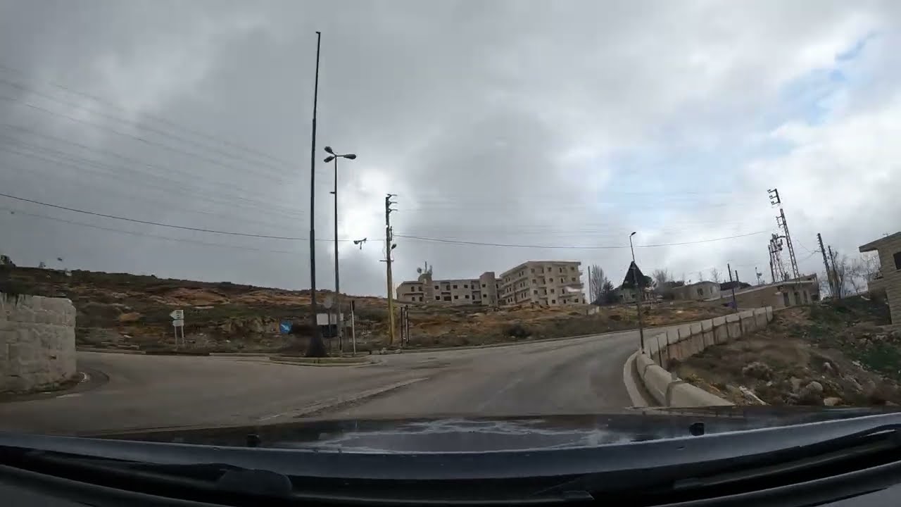 حدث الجبة باتجاه #قنات قضاء بشري part4 #lebanon #winter