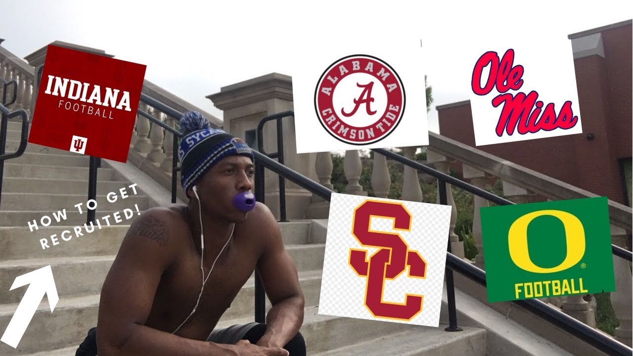 HOW TO GET RECRUITED TO PLAY COLLEGE FOOTBALL!!