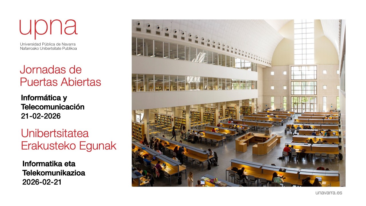 Puertas Abiertas 2026 área Informática y Telecomunicación