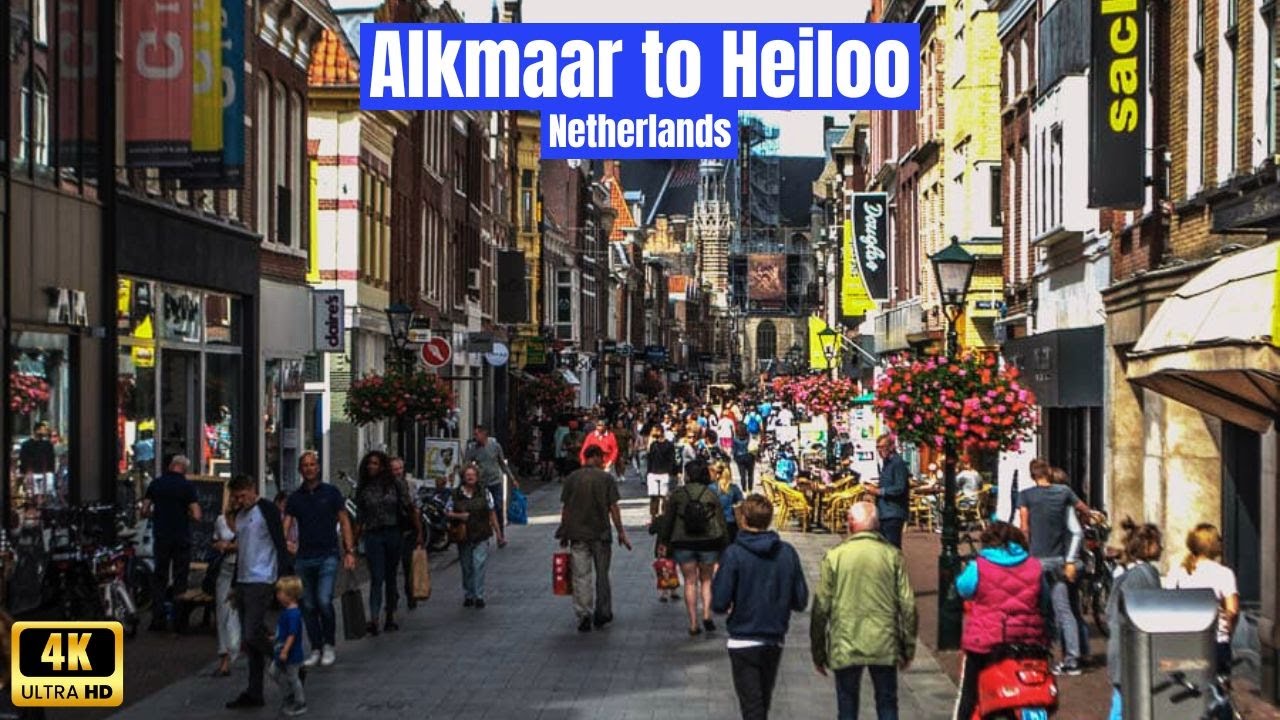 E-bike Tour 🇳🇱: Alkmaar to Heiloo, Netherlands | Winter Cycling 2025