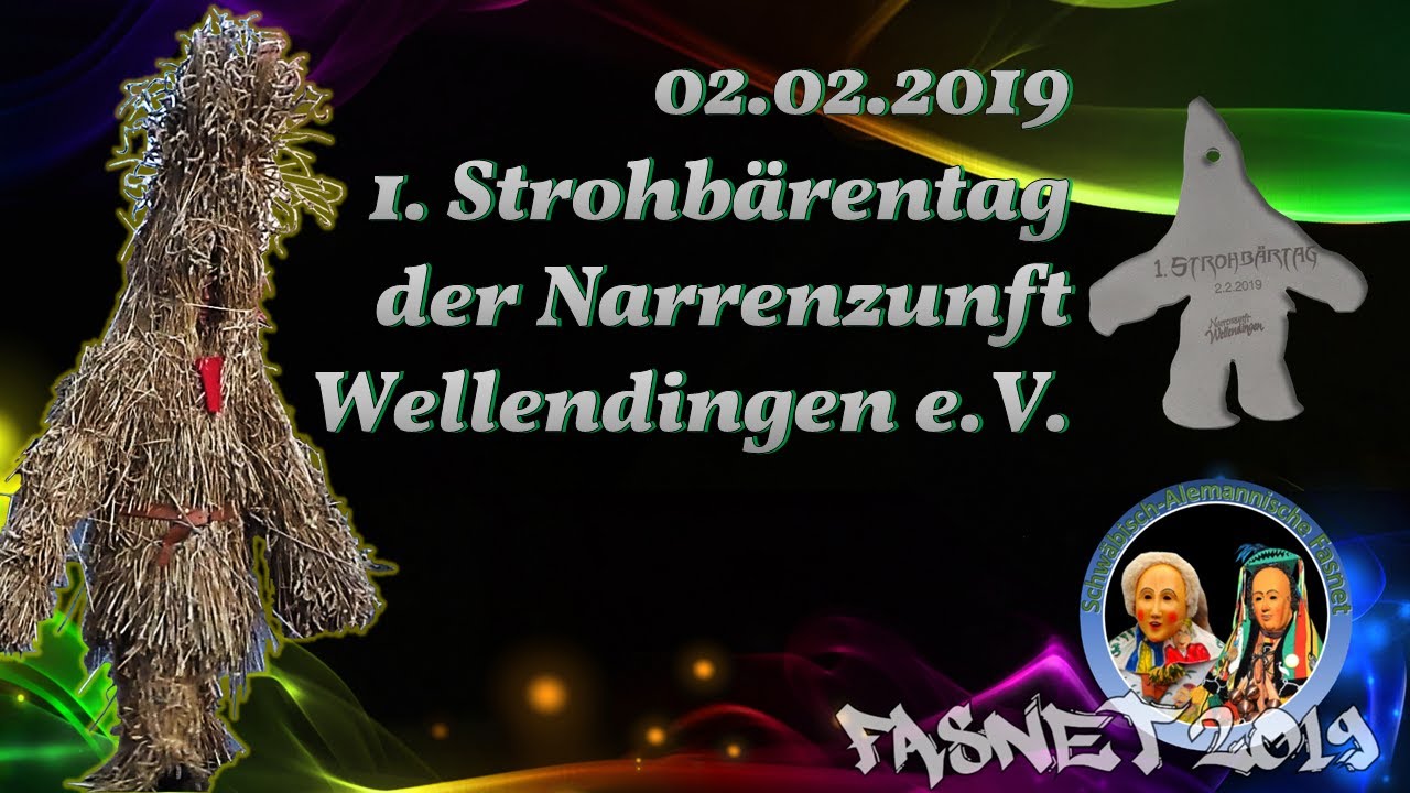 02.02.2019 1. Strohbärentag in Wellendingen