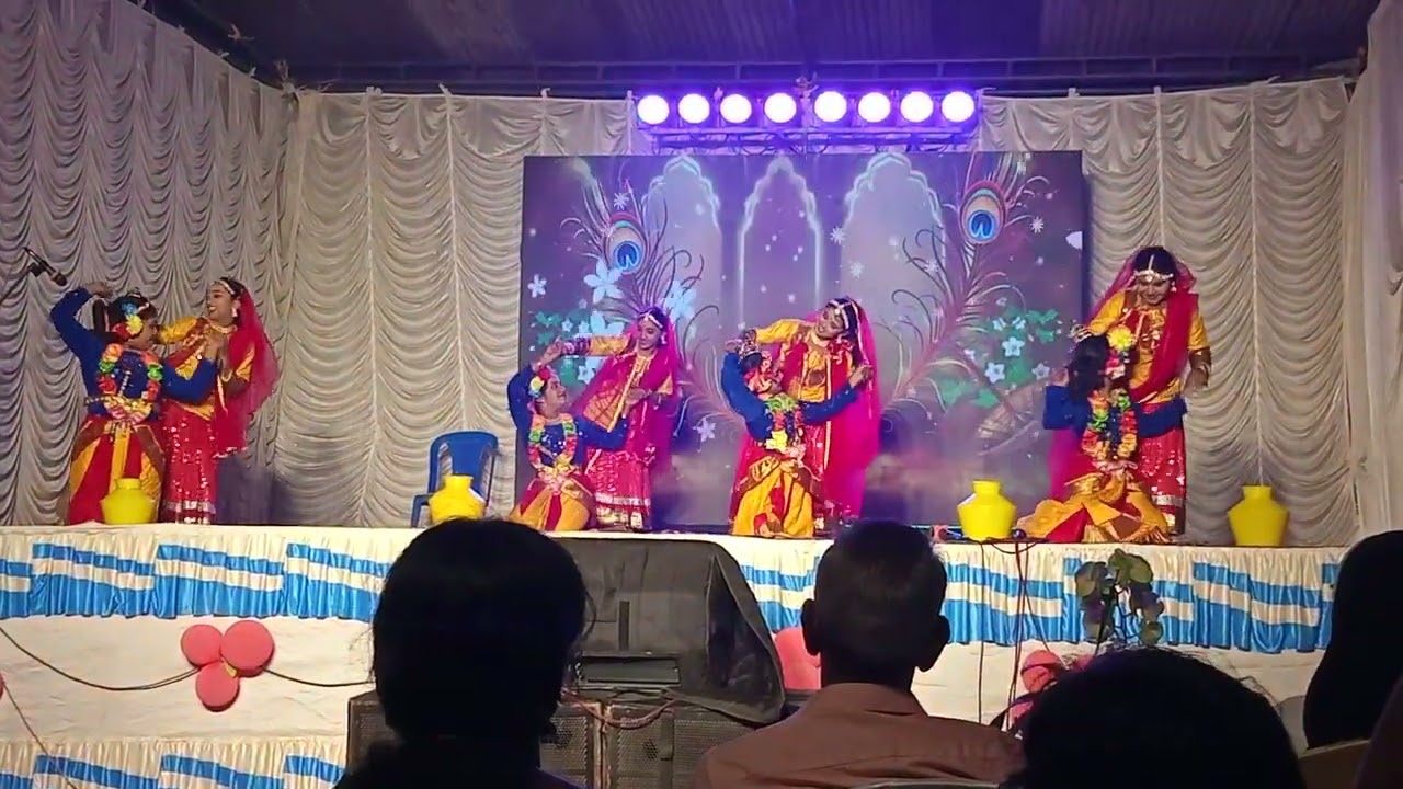 # Bhajre nanda gopala hare 🤍#dance #school anniversary 