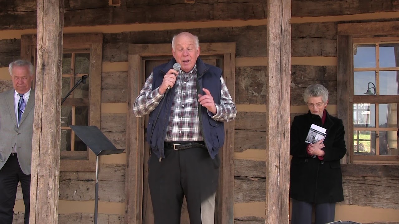 Isaac Anderson Cabin Dedication