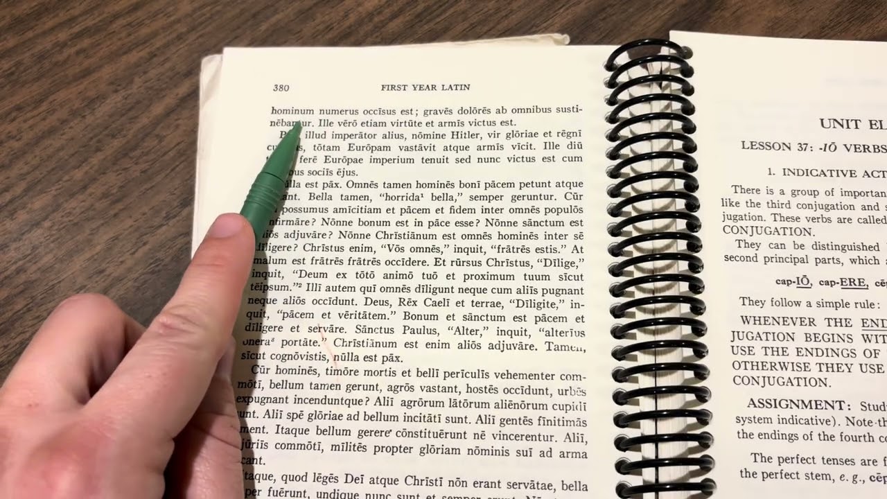 Latin Henle year one reading number 29 ￼
