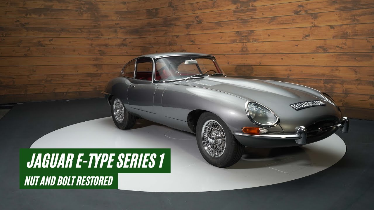 Jaguar E-Type Series 1 Coupe 3.8 | Nut and Bolt restored | 1964-VIDEO- www.ERclassics.com