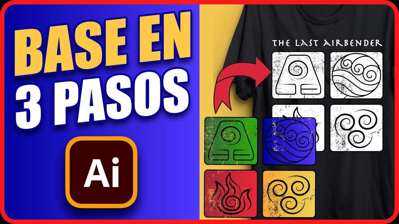 Base blanca para desgastado en adobe illustrator