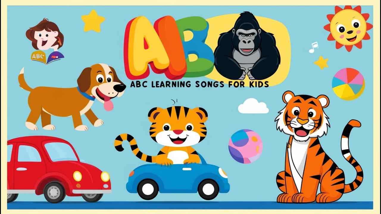 All-in-One Learning for Kids: ABCs, Animals, Numbers & Colors | Fun for Toddlers