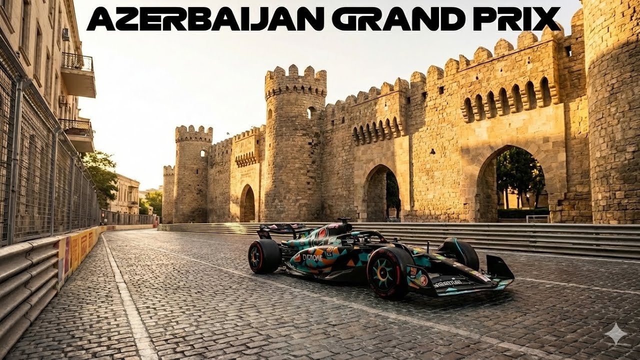 F1 25 My Team – Azerbaijan Grand Prix 🇦🇿 | Antonelli’s Strategy Gamble Continues in Baku!