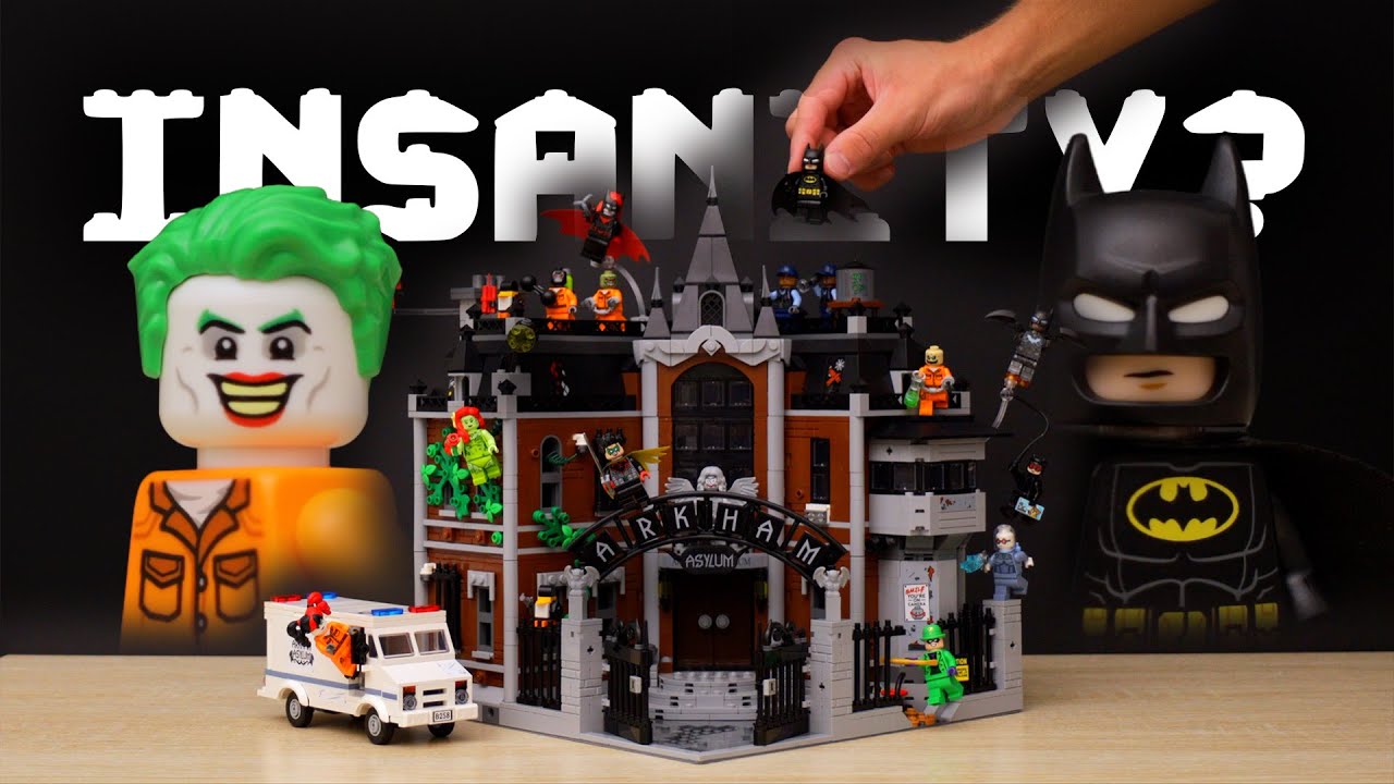 Самый мрачный набор LEGO? (Обзор набора Arkham Asylum 76300)