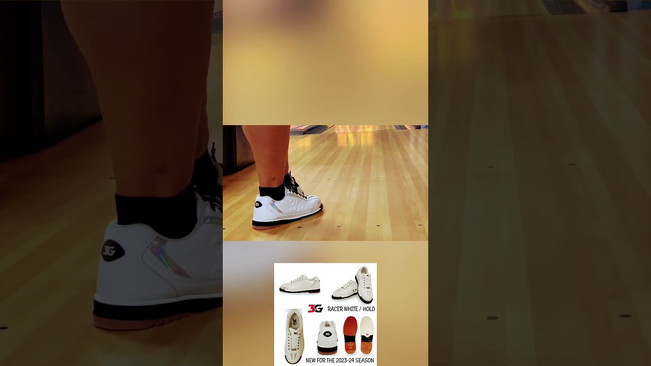 3G Shoes | Racers White/Holo| Step Up Your Game | #bowling #stormnation