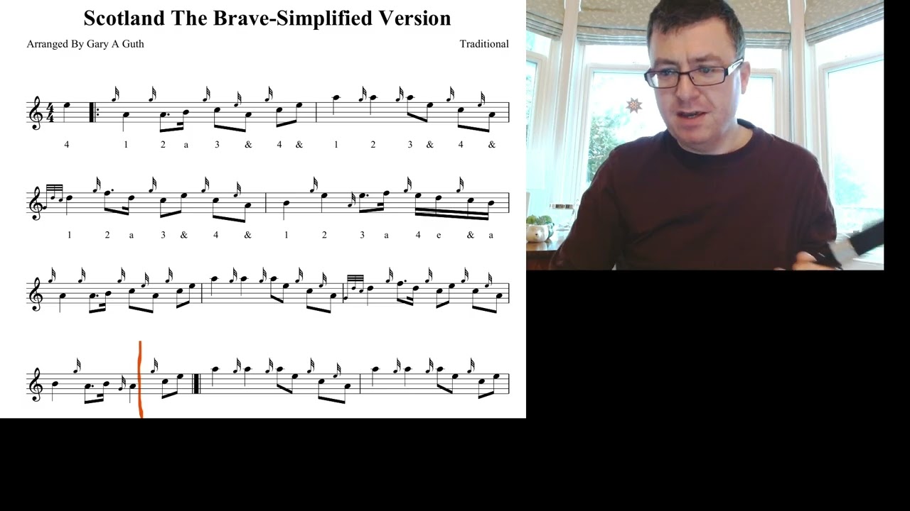 Scotland the Brave (Simplified Version) - Teaching Programme