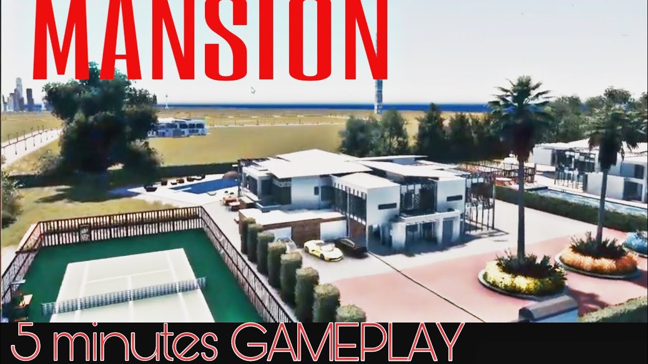 City Skylines- Luxury Mansion- Timelapse