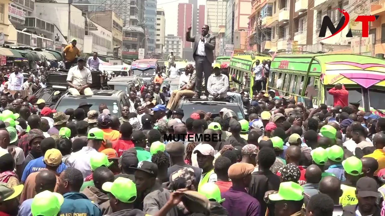 BREAKING NEWS: GACHAGUA CALLS FOR NATION WIDE PROTEST AFTER IG KANJA DECLINES TO CONTROL GOONS
