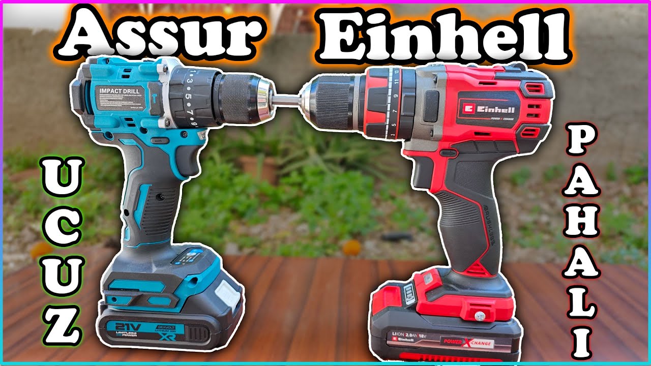 Assur ve Einhell Şarjlı Darbeli Matkap İncelemesi