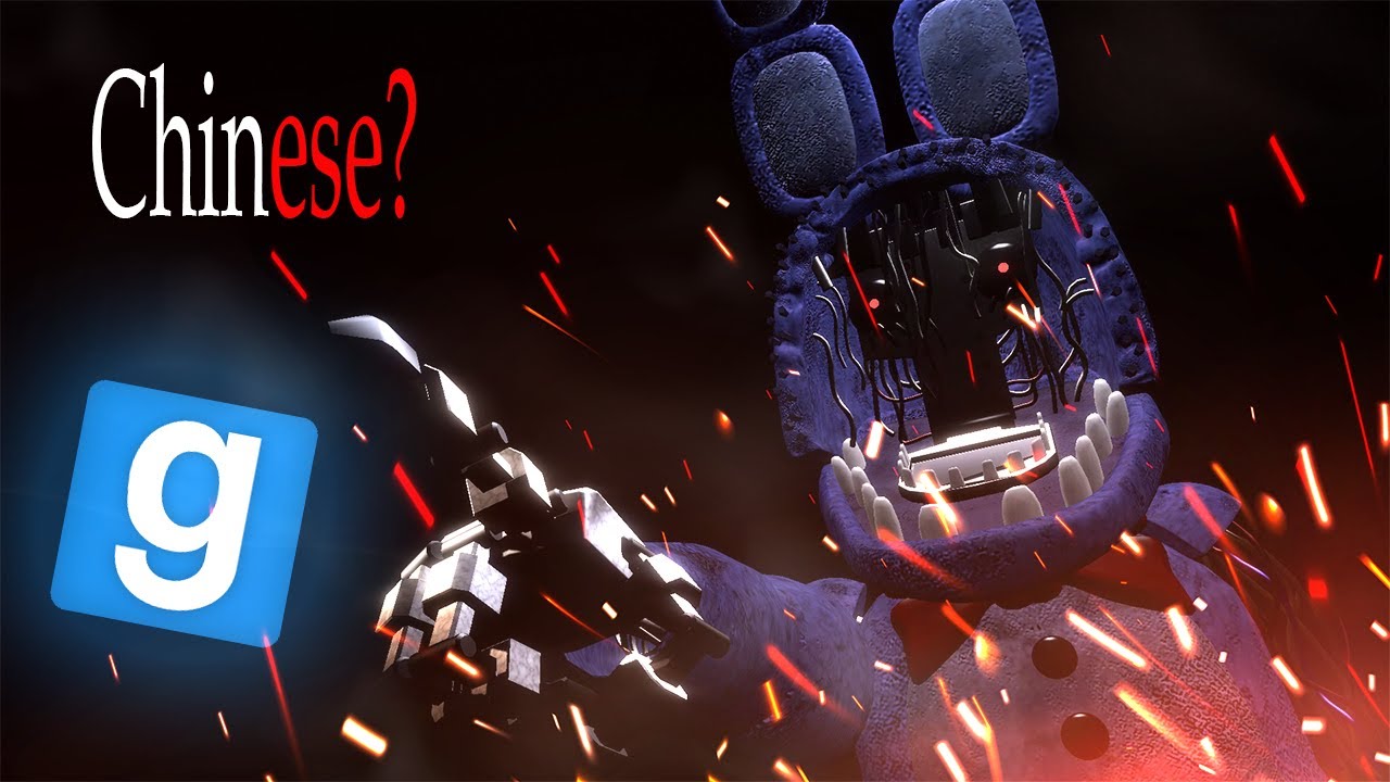 Withered Bonnie turned into CHINESE?!?!?!? | FNAF Hide & Seek