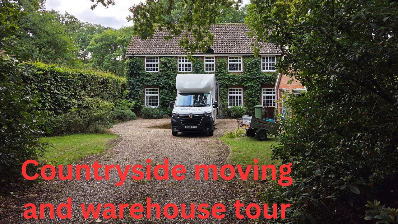 Removal company warehouse tour and day to day activities 
