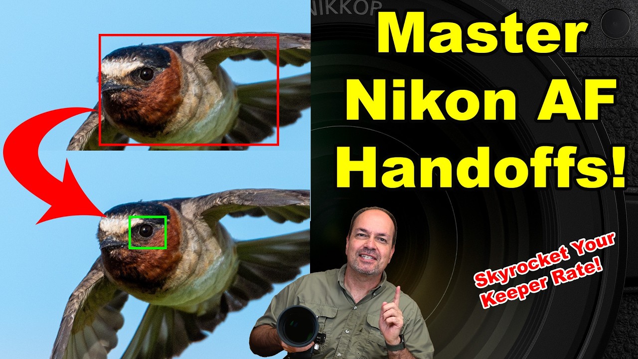 Освойте передачу АФ Nikon на Z8, Z9 и Z6iii и создавайте потрясающие динамичные снимки!