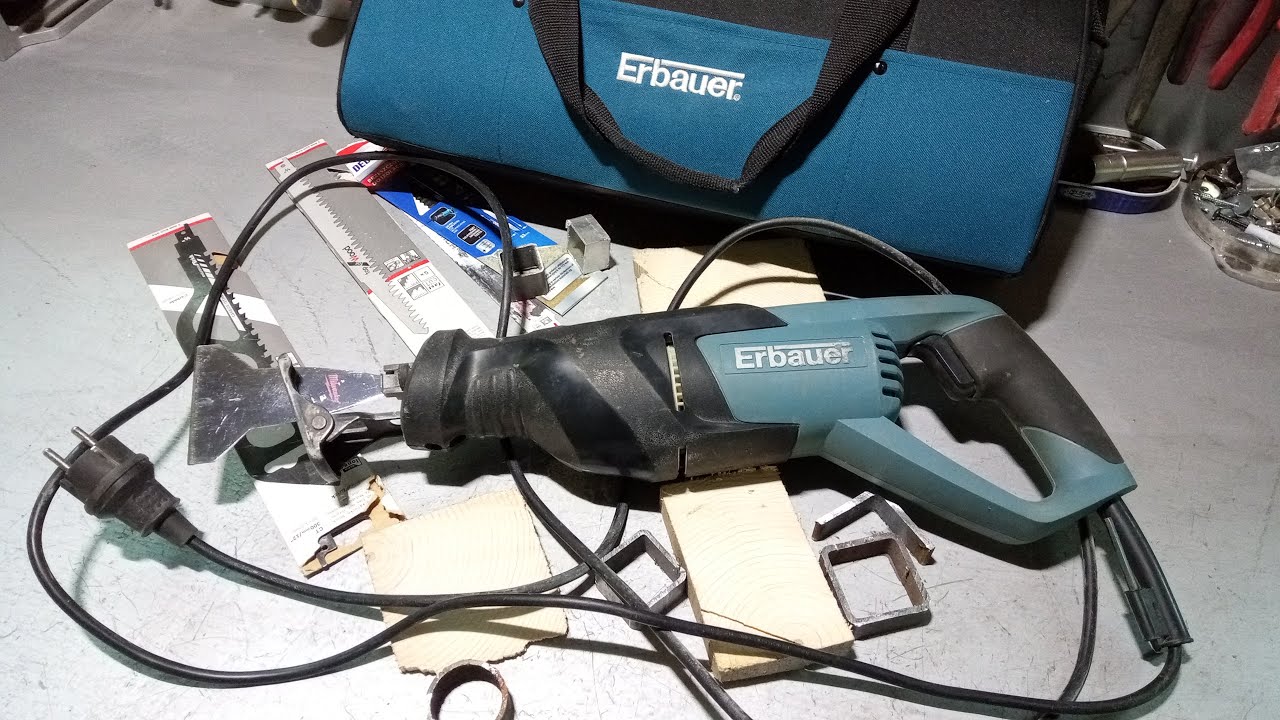 Erbauer ERB373RSP /1100w RECIPROCATING SAW [ Retro Tool years 2016 ]