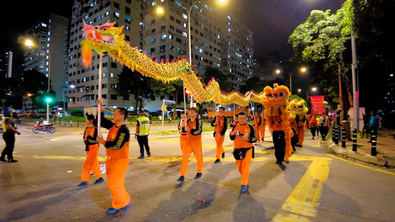 Lion Dance Parade | 紫龍宫哪吒三太子