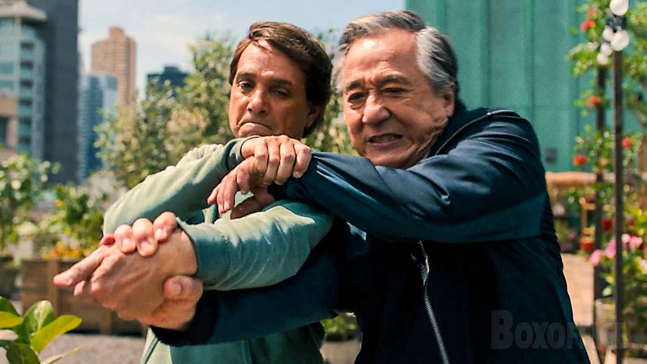 El nuevo Karate Kid entrenando con 2 maestros legendarios