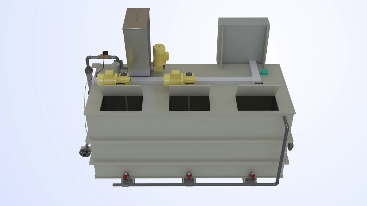 Stations de pr&eacute;paration de polym&egrave;res POLYPACK Milton Roy (French)