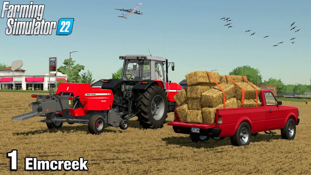 ПЕРВЫЙ РАЗ ИГРАЮ В FARMING SIMULATOR 22 - FS22 Элмкрик Эпизод 1