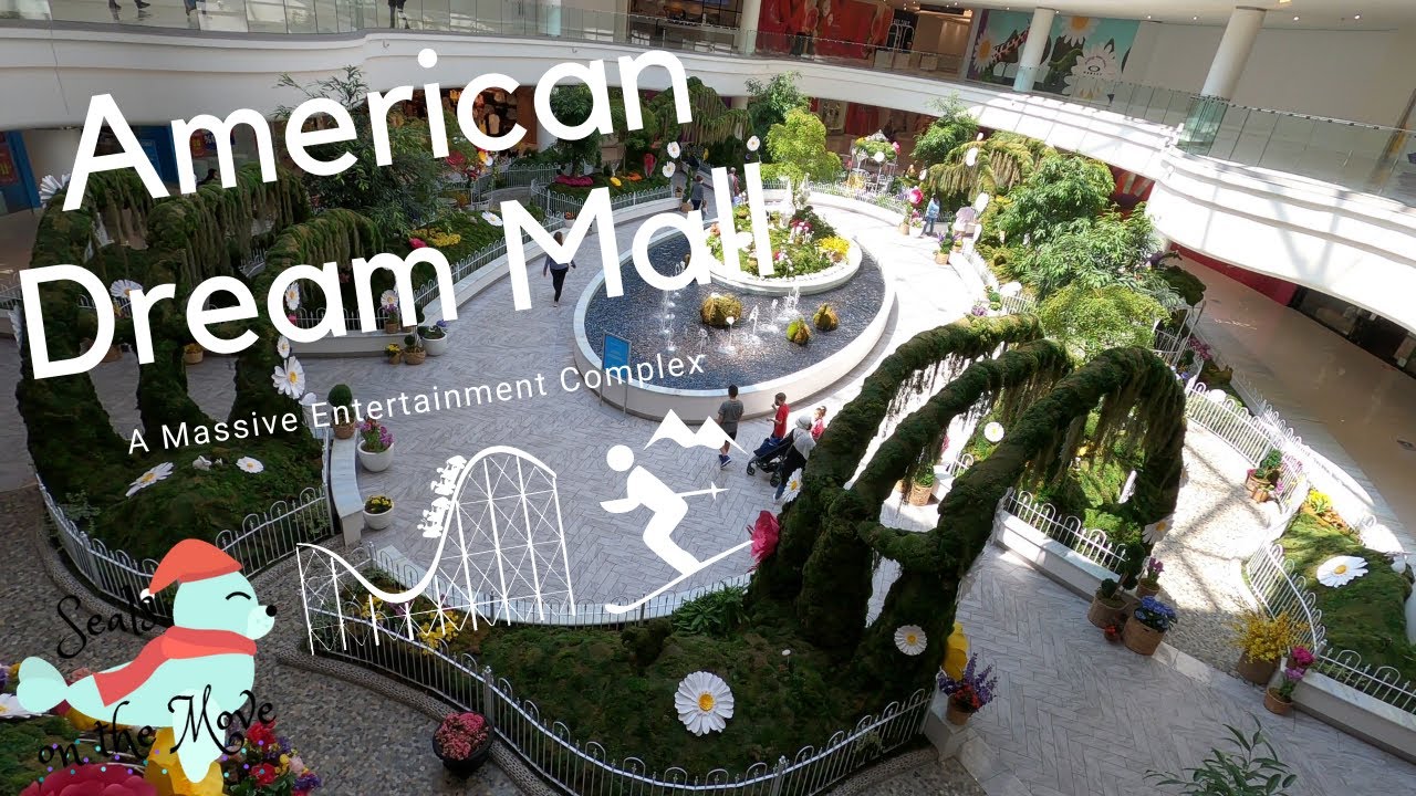 East Rutherford New Jersey - Biggest Mall in New Jersey - American Dream Mall Tour