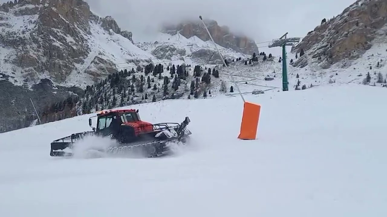 Le prime nevicate della stagione, in Trentino