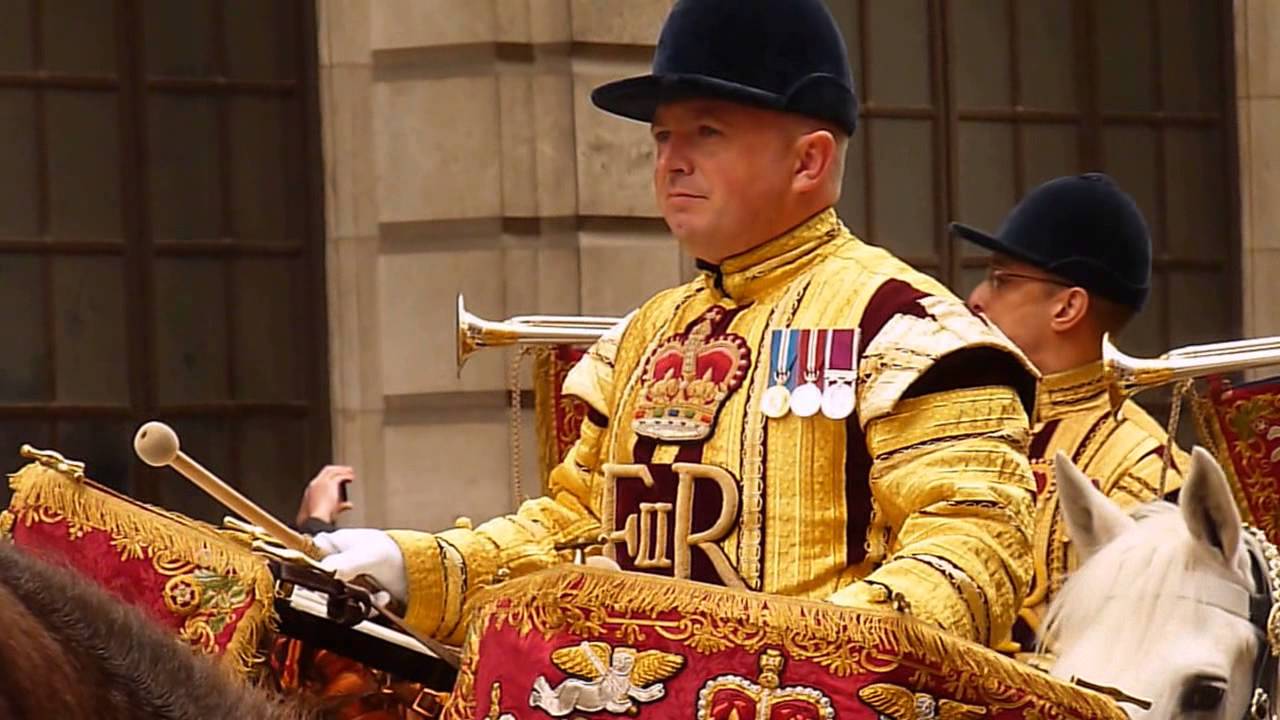 Household Cavalry Mounted Band drummer