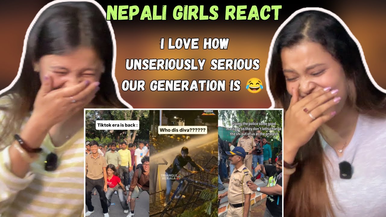 Nepali Girls React to the Viral Gen-Z India Protest Reels 😂 | Internet&rsquo;s Funniest Moments | Part 02