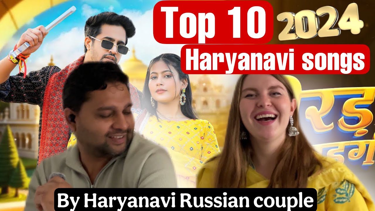 Top 10  Haryanvi Songs 2024 | Haryanvi Russian Couple | Russian Bandana | Mote Peg