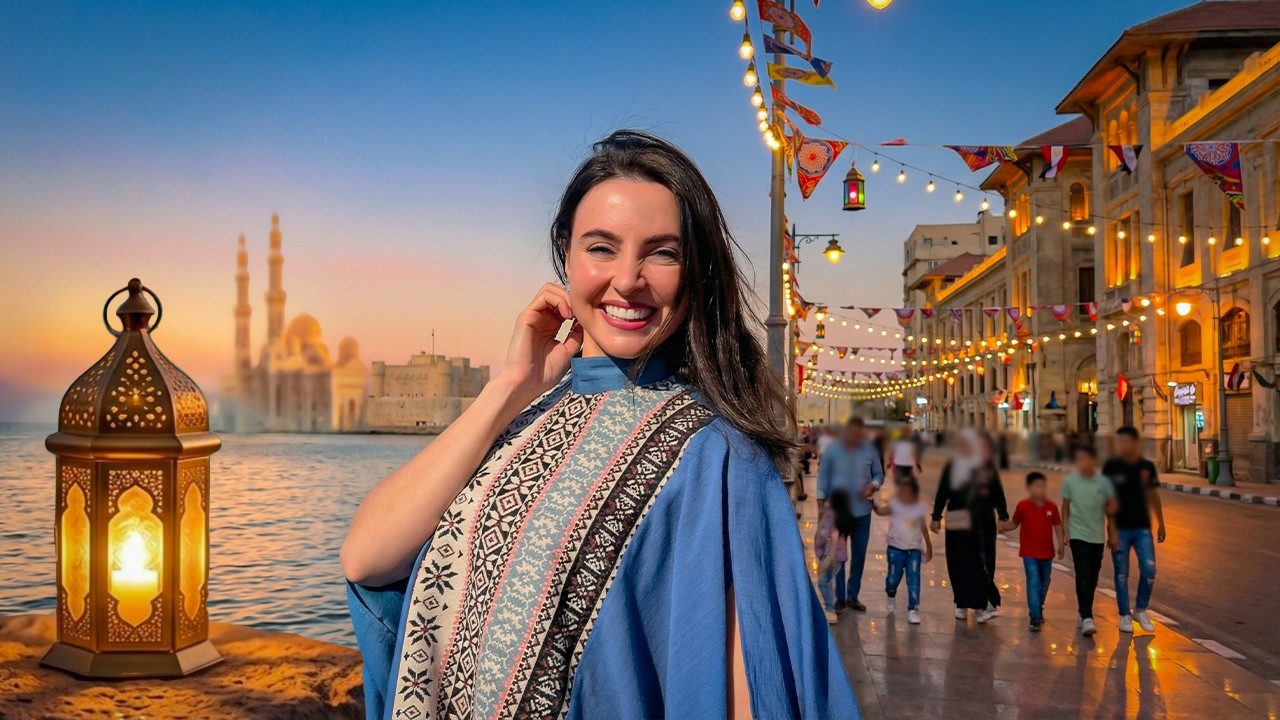 عشت رمضان بنكهة أوروبية في الاسكندرية! 🇪🇬 و زرت بيت ريا و سكينة 💀