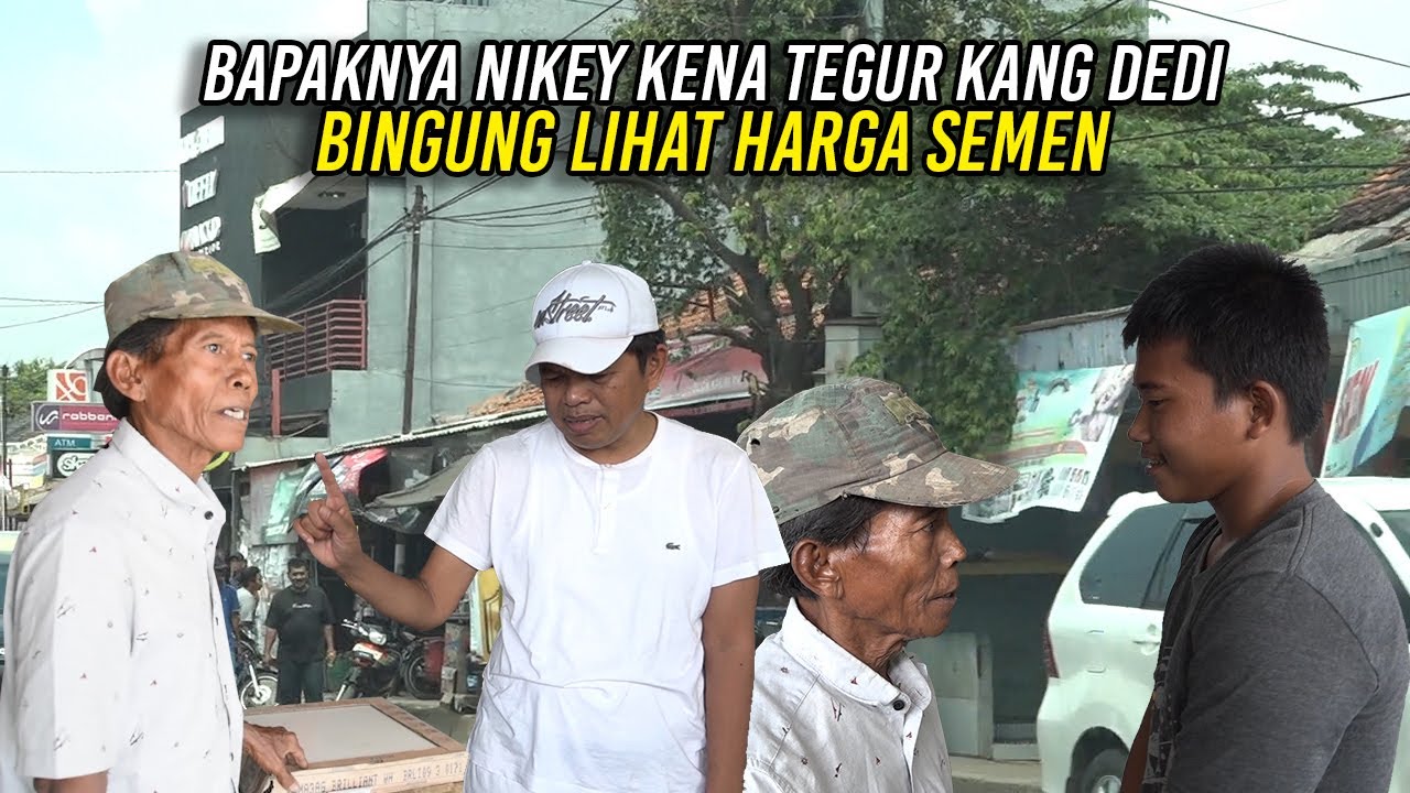 BAPAKNYA NIKEY DITEGUR KERAS SEBELUM MAKAN SIANG-BENGONG HARGA SEMEN NAIK 60 RIBU