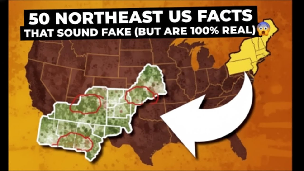 50 Northeast US Facts That Sound Fake (But Are 100% Real) 🤯