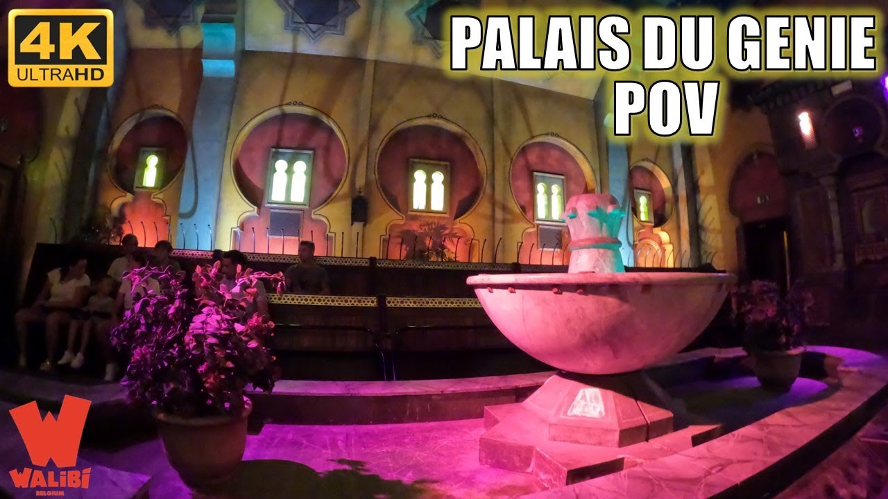 Palais du Genie POV (4K 60FPS), Walibi Belgium Vekoma Madhouse | Non-Copyright