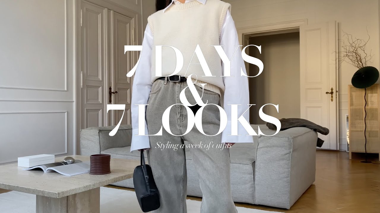 7 Days 7 Looks | A Week in Outfits | More Fall/Autumn Outfits