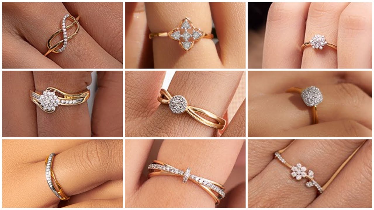 Latest gold ring design with price/ladies ring/dailywear rings /diamond ring design/seethaljewellery