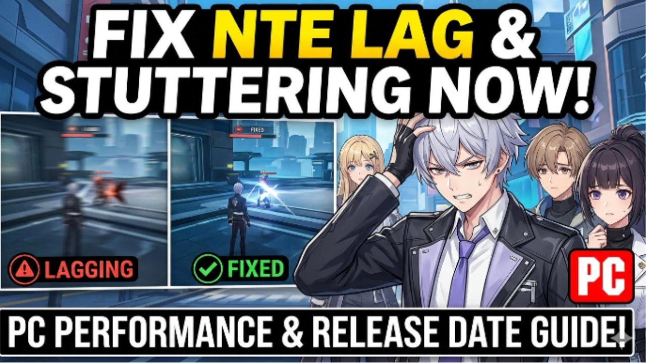 How to fix NTE: Neverness to Everness Lag/Stuttering on 2026!